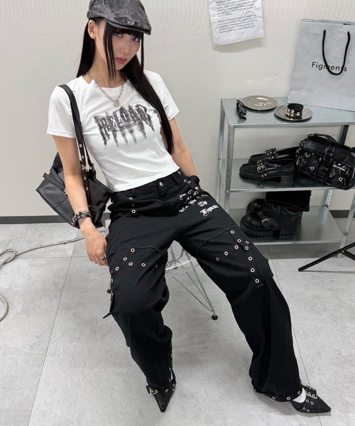 パンツ Y2Kボンテージパンツ レディース メンズ : ZOZOTOWN Yahoo!店