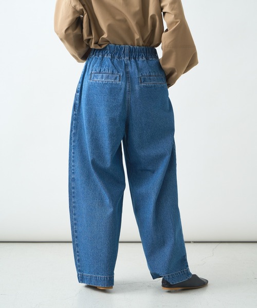 「Kelen」 デニムパンツ S インディゴブルー レディース_画像9