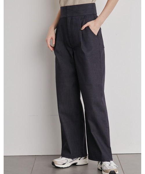 「emmi」 「new balance」デニムパンツ SMALL インディゴブルー レディース_画像3