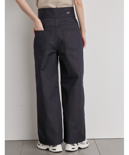 「emmi」 「new balance」デニムパンツ SMALL インディゴブルー レディース_画像6
