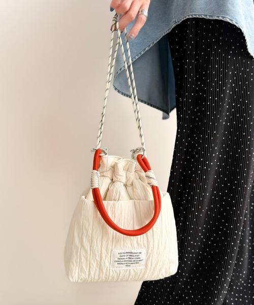 「Java」 2WAYバッグ ONE SIZE アイボリー レディース_画像3