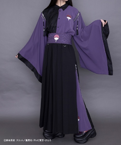 REZEN（リゼン） シャツ NARUTO／和袖シャツ メンズ : ZOZOTOWN