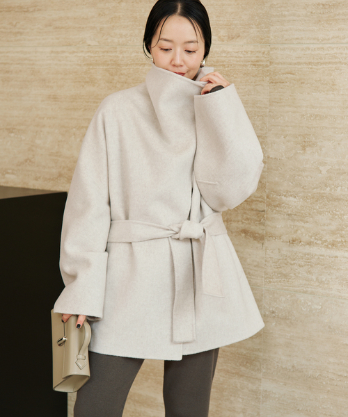 plage（プラージュ） コート アウター 「WEB限定追加」HAMILTON DRAPE