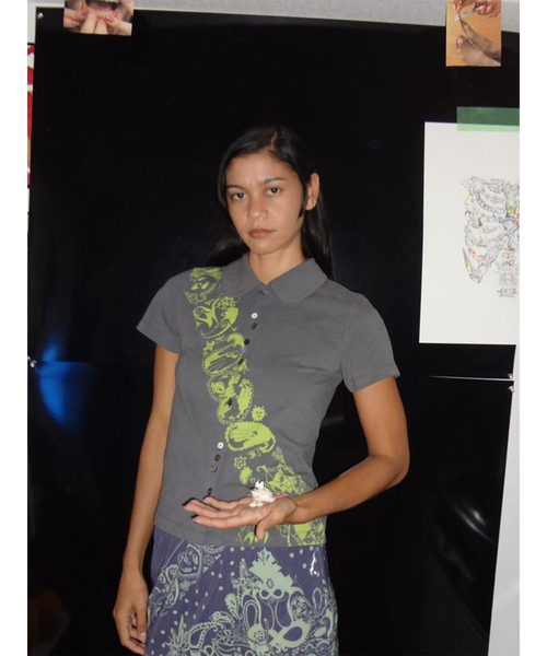 ブラウス シャツ 半袖 「P.A.M/パム」 SASH COCO STAR STRETCH SS SHIRT レディース