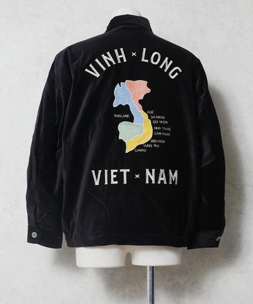 HOUSTON（ヒューストン） ブルゾン アウター VELVETEEN VIETNAM JACKET