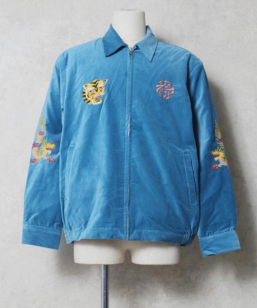 HOUSTON（ヒューストン） ブルゾン アウター VELVETEEN VIETNAM JACKET
