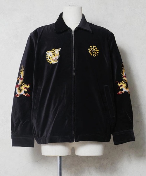 HOUSTON（ヒューストン） ブルゾン アウター VELVETEEN VIETNAM JACKET