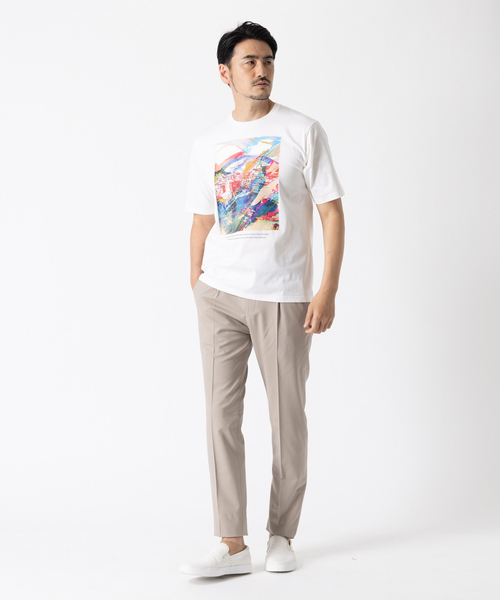 DESIGNWORKS（デザインワークス） tシャツ フランス風景デザイン
