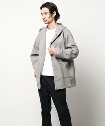 STYLEBLOCK コート ジャケット フェイクウールフードコート メンズ