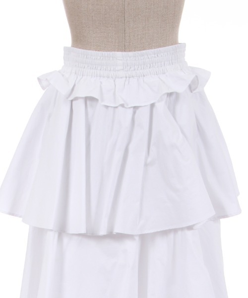 Fickle Bebe ボリュームティアードスカート Fickle Bebe スカート ボリュームティアードスカート : ZOZOTOWN