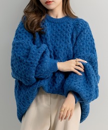 DAY CLOSET ニット セーター レディース オーバーサイズバルーン 