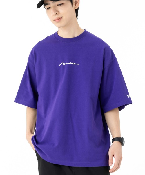 ニューエラ　セットアップ & Tシャツ NEW ERA tシャツ ニューエラ 半袖Tシャツ オーバーサイズ 手書き