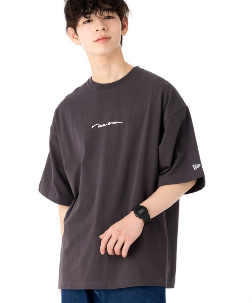 NEW ERA（ニューエラ） tシャツ 半袖Tシャツ オーバーサイズ 手書き