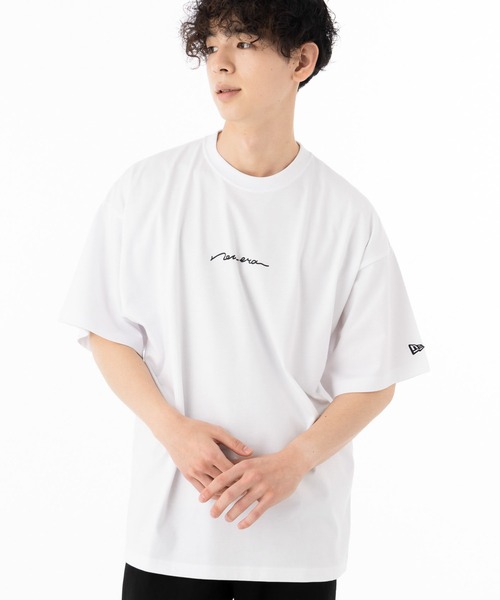 NEW ERA◆エッセンシャル 半袖 Tシャツ ホワイト 送料関税込 NEW ERA tシャツ ニューエラ 半袖Tシャツ ONSPOTZ別注 裾