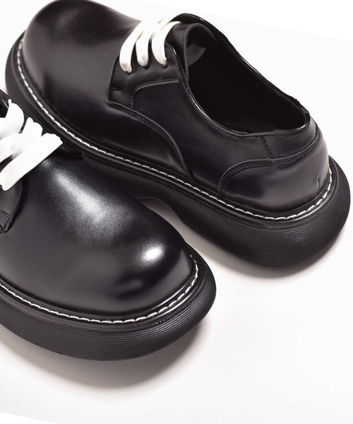 SVEC（シュベック） ビジネスシューズ ボリュームソール 3ホール