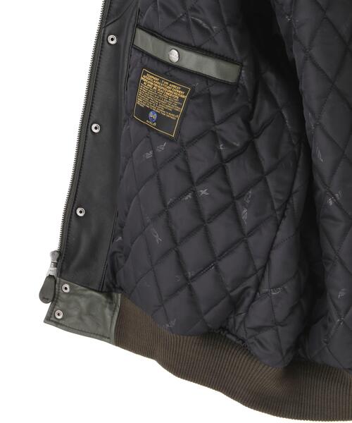スタジャン STADIUM JACKET WILD BEARS / スタジアム ジャケット ワイルド ベアーズ / AVIREX / アヴィレックスの画像