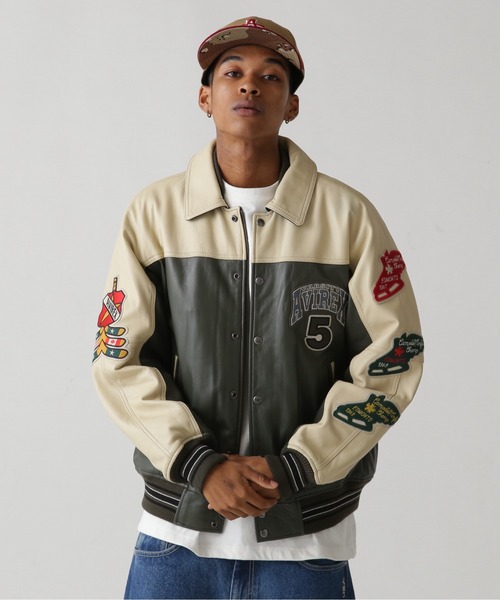 AVIREX（アヴィレックス） スタジャン STADIUM JACKET WILD BEARS