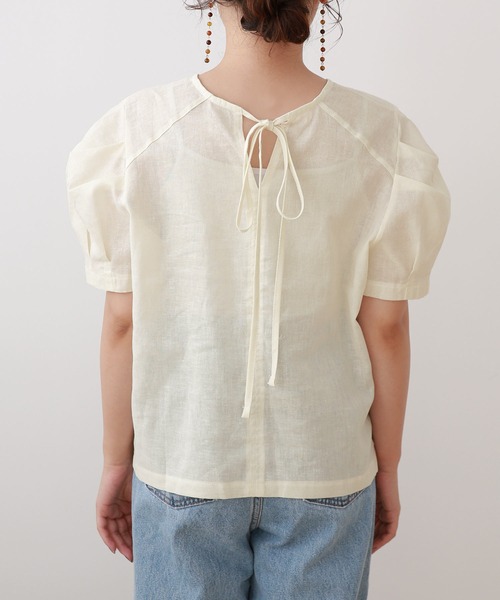 ella_selectshop　パフスリーブ　ブラウス ella_selectshop パフスリーブ ブラウス