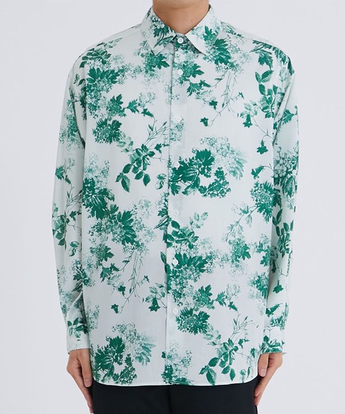 JUHA ユハ ボタニカル 花柄シャツ JUHA/ユハ】BOTANICAL S/S SHIRT（シャツ/ブラウス）｜JUHA