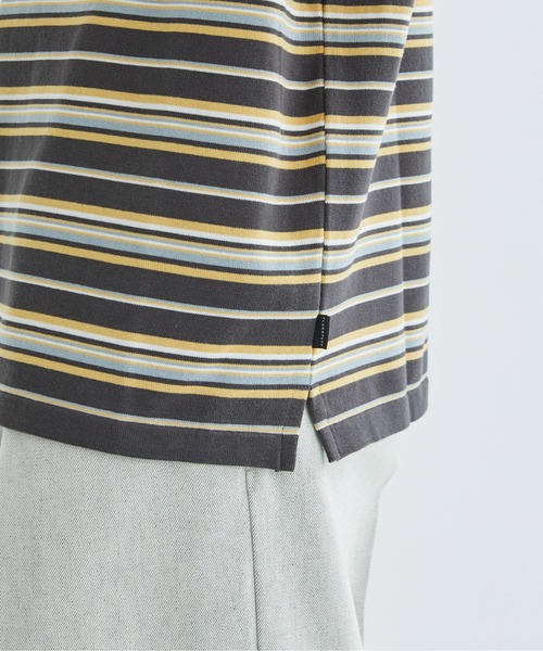 F-LAGSTUF-F tシャツ BORDER KNIT S/S TEE メンズ : ZOZOTOWN