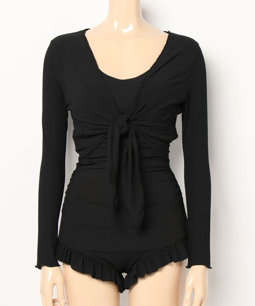 水着 「体型カバー」ワンピース＆カーディガンセット水着 レディース | LACーVERT | 10