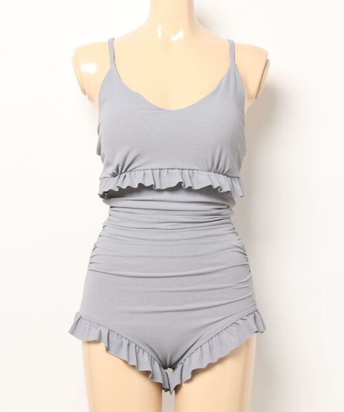 水着 「体型カバー」ワンピース＆カーディガンセット水着 レディース | LACーVERT | 15