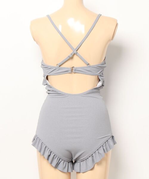 水着 「体型カバー」ワンピース＆カーディガンセット水着 レディース | LACーVERT | 17