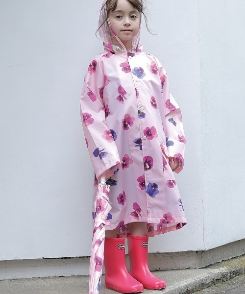 Ribbon hakka kid's（リボンハッカキッズ） カッパ レインコート