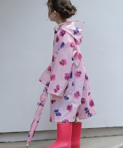 Ribbon hakka kid's（リボンハッカキッズ） レインコート カッパ
