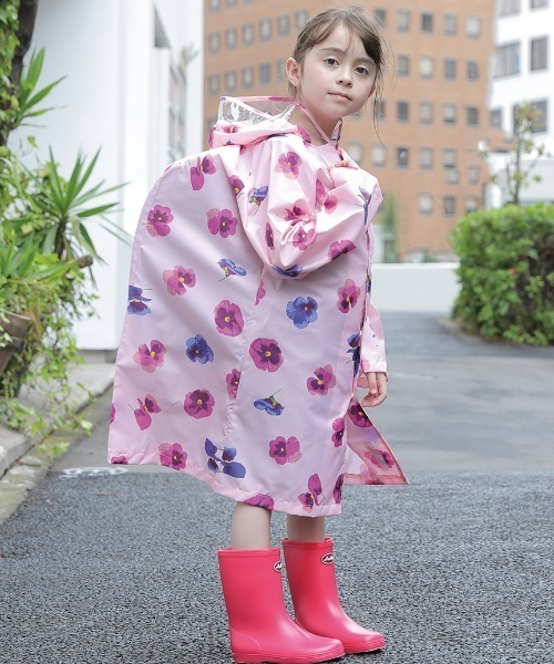 Ribbon hakka kid's（リボンハッカキッズ） レインコート カッパ