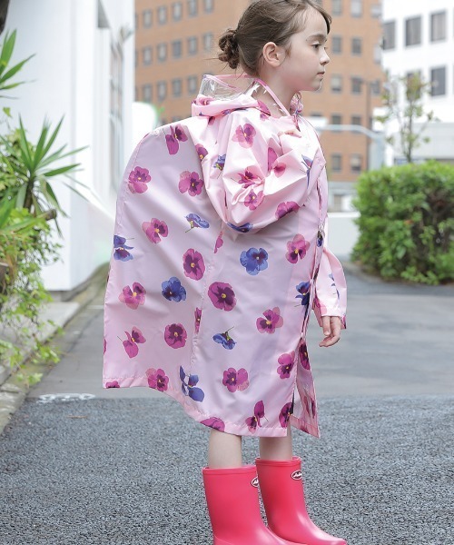 Ribbon hakka kid's（リボンハッカキッズ） レインコート カッパ
