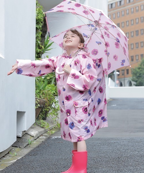 Ribbon hakka kid's（リボンハッカキッズ） レインコート カッパ