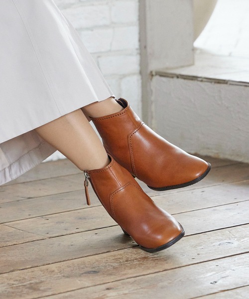 ing（イング） ブーツ 「WEB限定」「サスティナブルシリーズ」スクエア