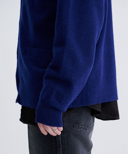 カーディガン Hole knit cardigan メンズ