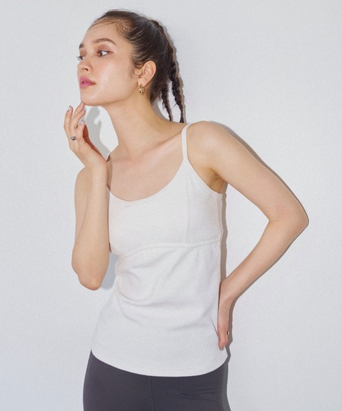 ALEXIA STAM（アリシアスタン） キャミソール Wellness Padded Rib