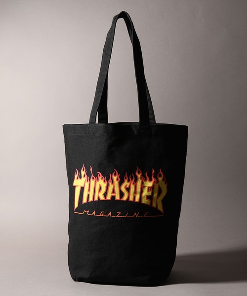 THRASHER トートバッグ 「THRASHER/スラッシャー」 ファイヤー