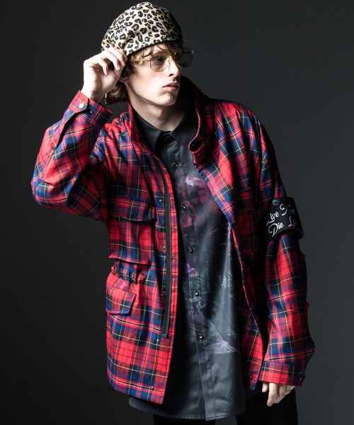 glamb（グラム） シャツ Slight Flower Shirts / スライトフラワー