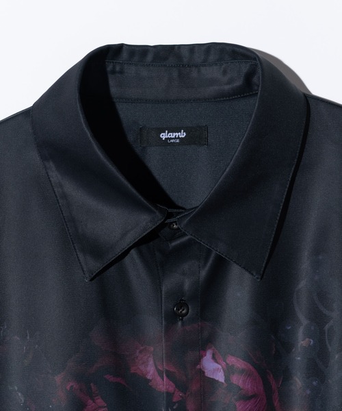 glamb（グラム） シャツ Slight Flower Shirts / スライトフラワー