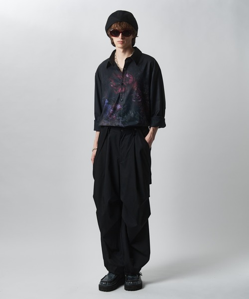 glamb（グラム） シャツ Slight Flower Shirts / スライトフラワー