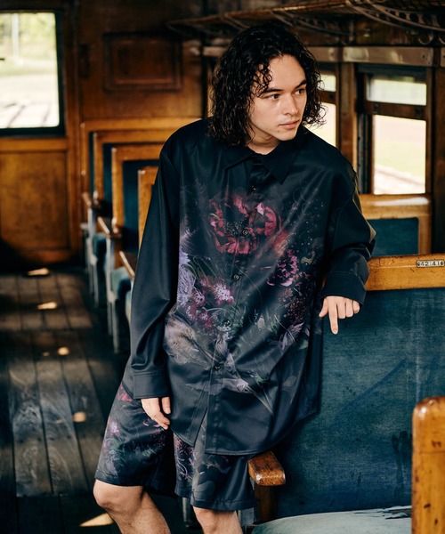 glamb Slight Flower Shirts / スライトフラワーシャツ glamb（グラム） シャツ Slight Flower Shirts / スライトフラワー