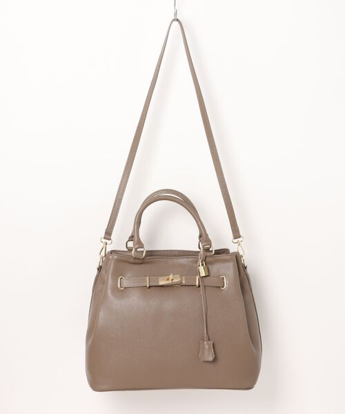 andrea cardone トートバッグ ベルトデザイントートBAG レディース 
