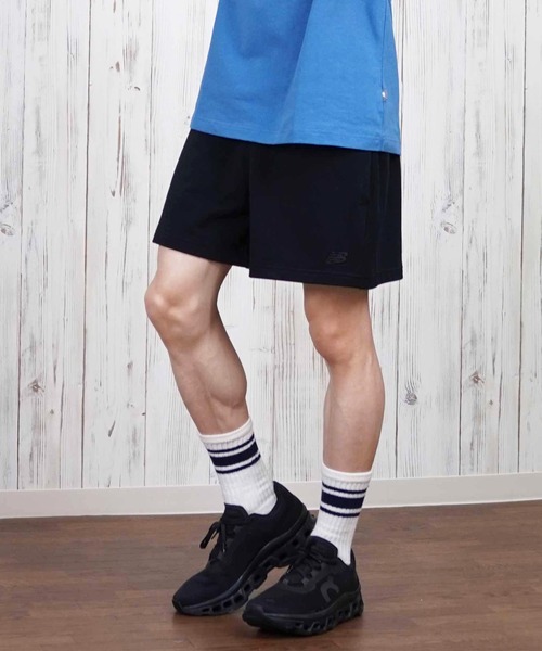 【お値下げ中】new balance 黒 ショートパンツ New Balance（ニューバランス） スウェットパンツ ジャージ スウェット