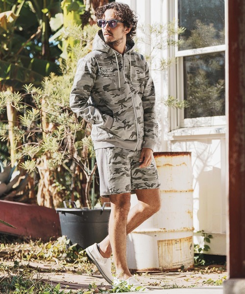 felkod（フィルコッド） パーカー mpa3369-Stretch Camouflage Parka