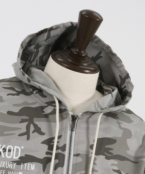 felkod パーカー mpa3369-Stretch Camouflage Parka メンズ