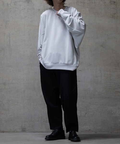 Naive magic（ナイーブマジック） トレーナー スウェット 「a」シルク