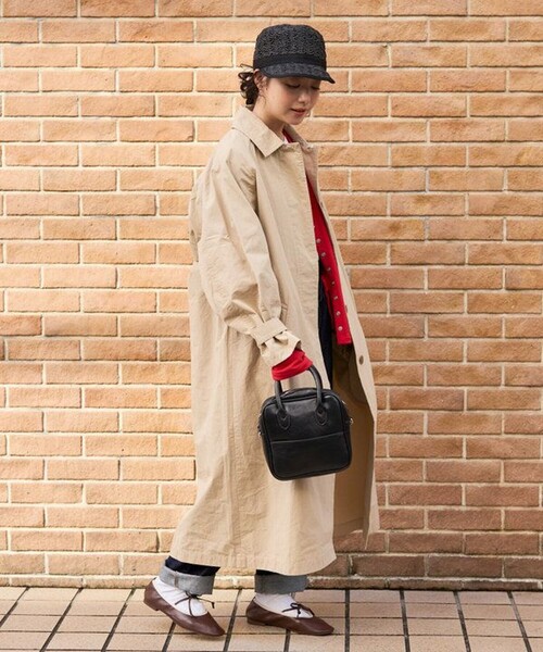 FREAK'S STORE ステンカラーコート コート vintage like ステン