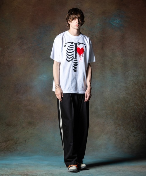 tシャツ Tシャツ メンズ Velour Skeleton T-Shirt / ベロアスケルトンＴシャツ｜zozo｜05