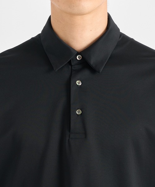 ポロシャツ もう汗(焦)らない汗染み，汚れ防止/ソロテックスジャージー