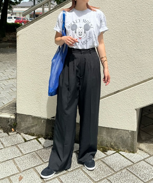 パンツ リネンライクタックパンツ レディース : 83902047 : ZOZOTOWN 