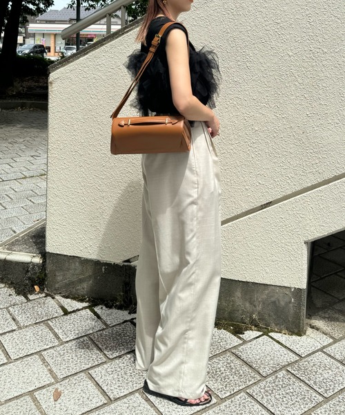 パンツ リネンライクタックパンツ レディース : 83902047 : ZOZOTOWN 